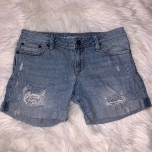 Boyfriend by Bullhead Distressed Denim Shorts